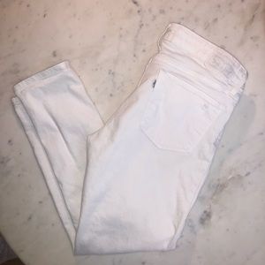 Levi’s white 711 skinny jeans size 29